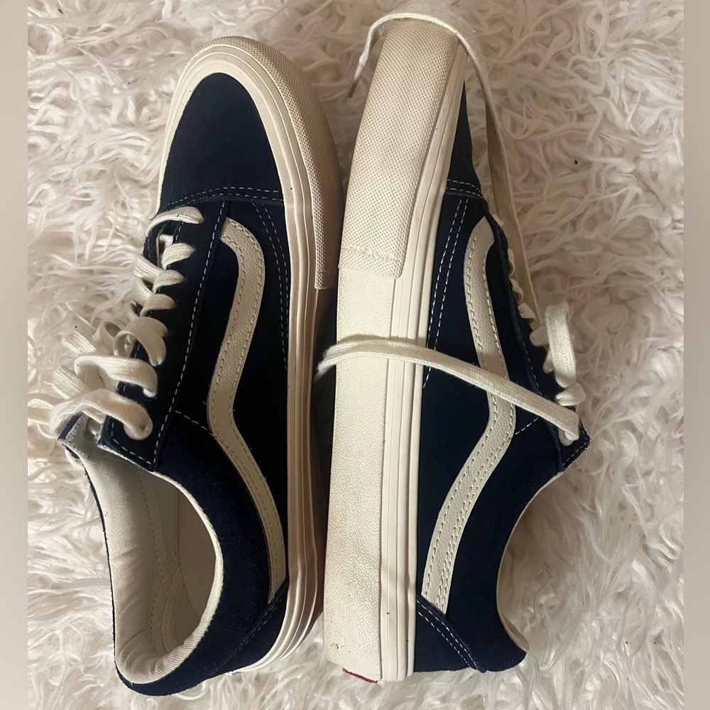 Navy Blue Vans